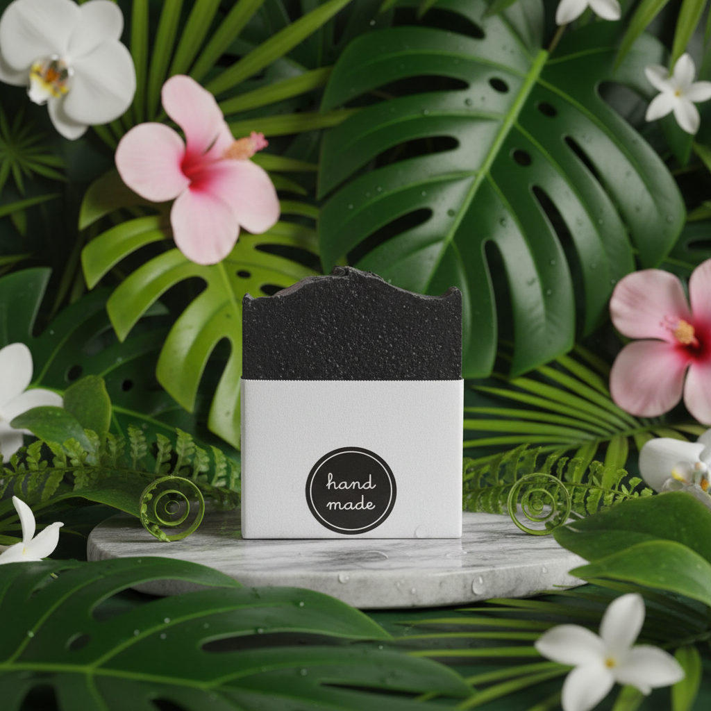 Charcoal Soap - Botanical